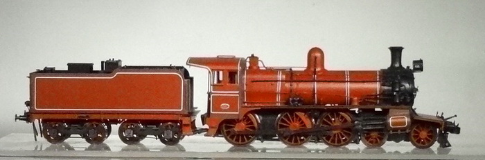 Victorian Railways D3 class in red