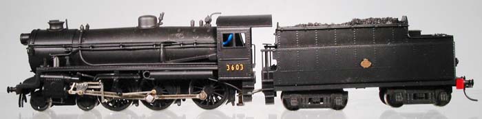 NSWGR C-36 class Pacific with a Round Top Boiler, a Berg's Brass Model.